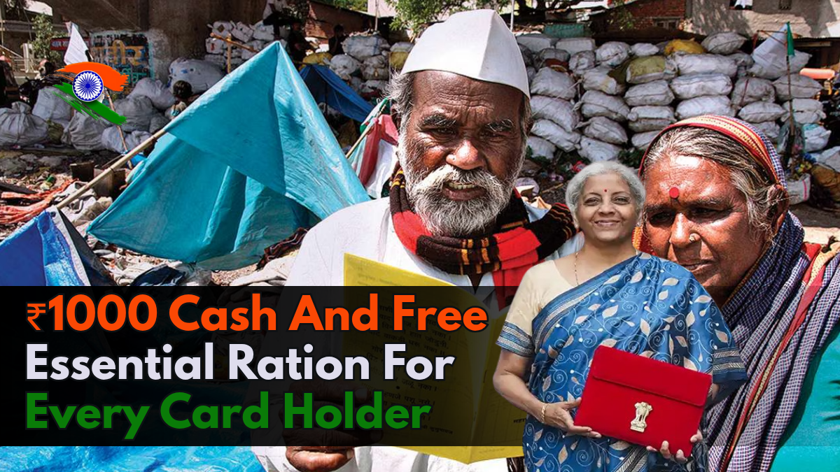 Ration Card Holders: Apply Now For ₹1000 Cash And Free Essential Ration